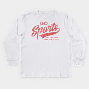 Go Sports \\ Vintage Kids Long Sleeve T-Shirt